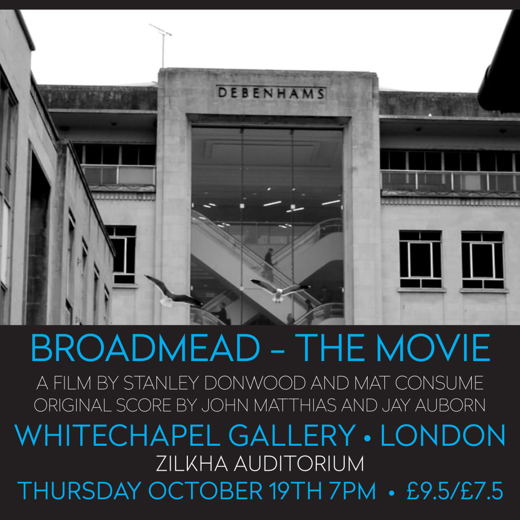 whitechapel BROADMEAD POSTER